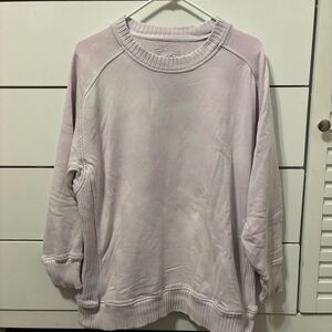 aerie Light Lavender Crewneck Sweatshirt